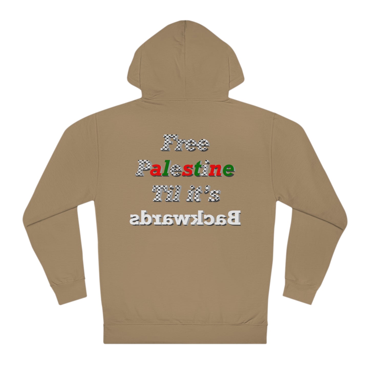 Free Palestine Hoodie - Sand