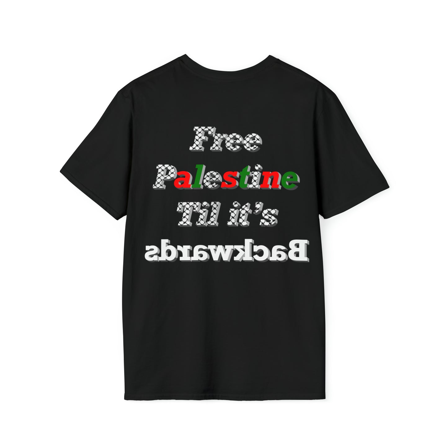 Free Palestine Tee - Black