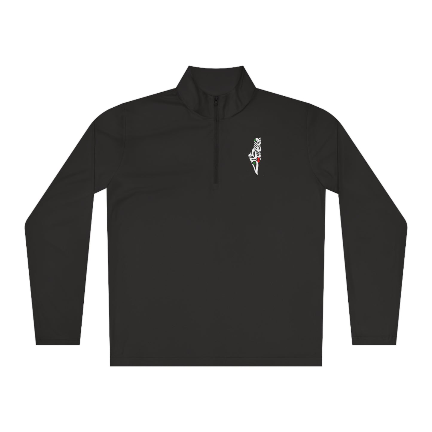 Free Palestine Quarter-Zip - Black