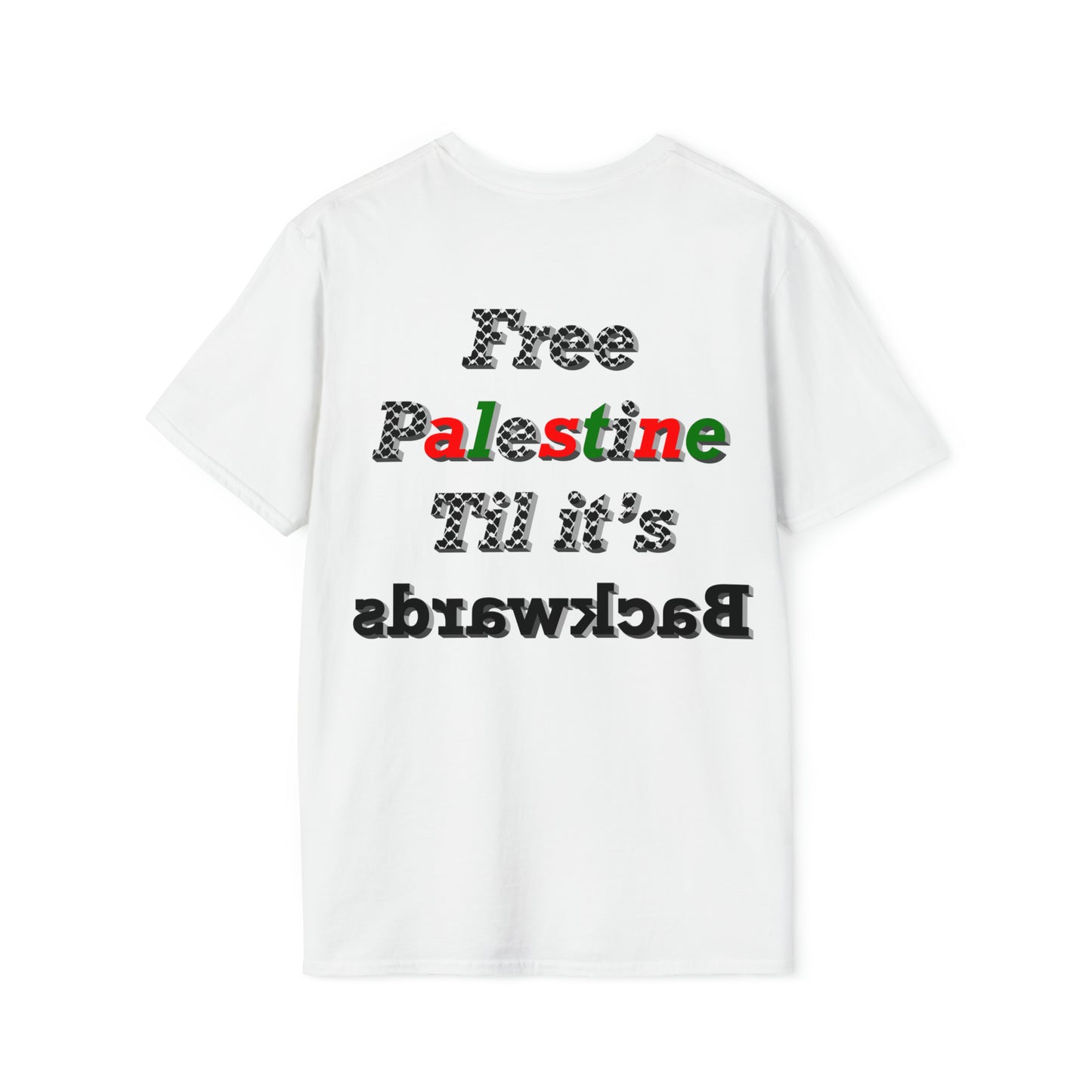 Free Palestine Tee - White