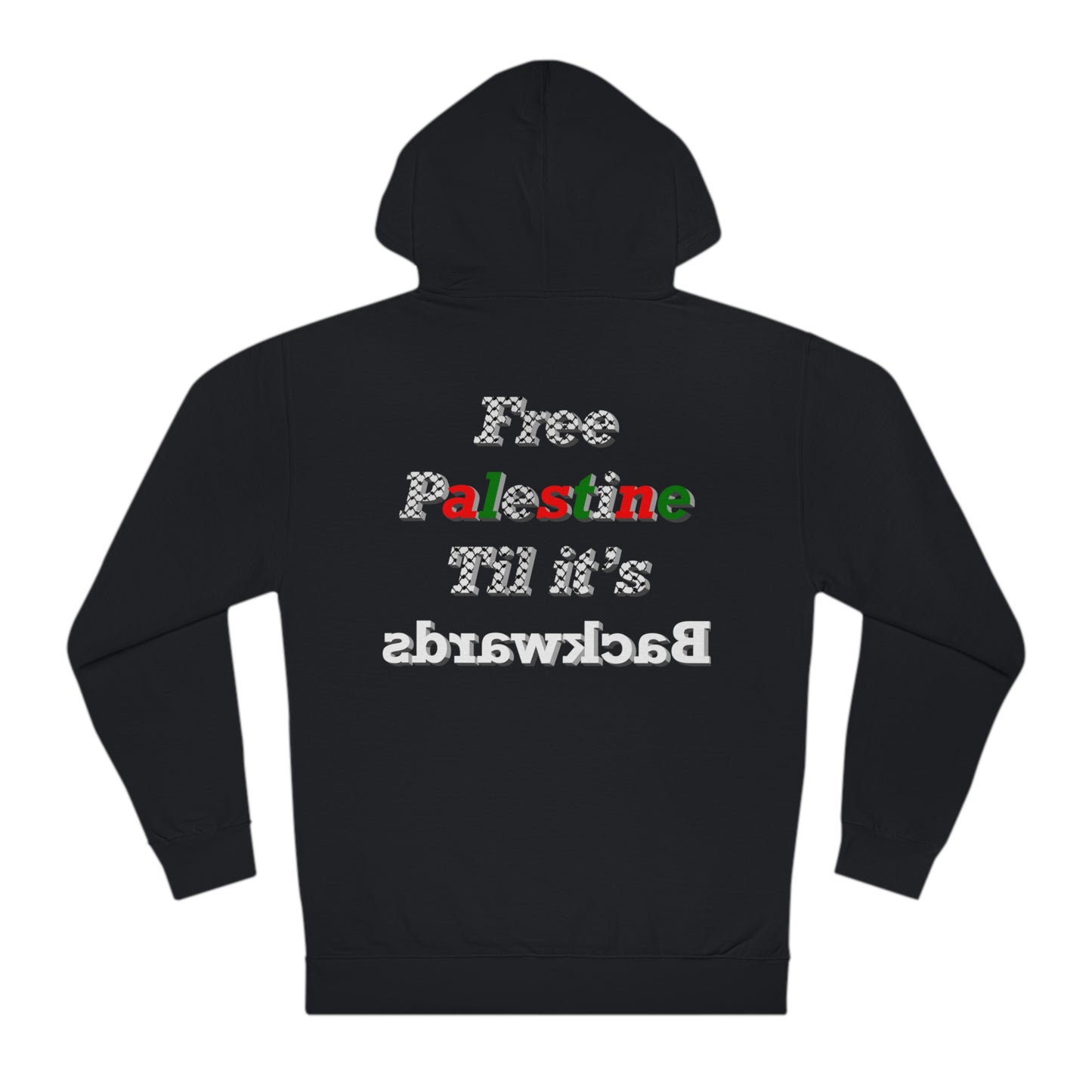 Free Palestine Hoodie - Black