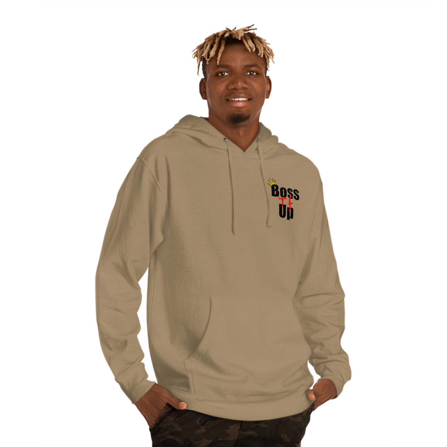 Boss Tf Up Hoodie - Sand